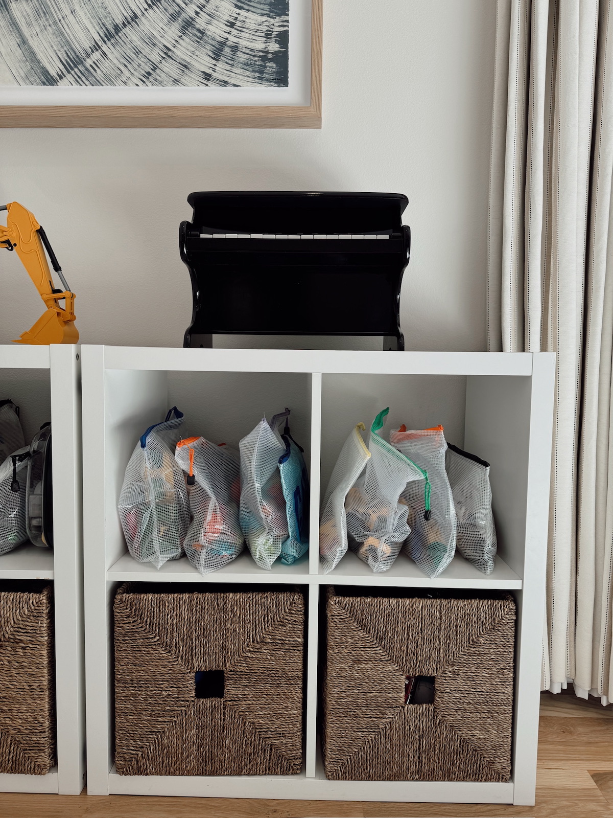 brighton butler playroom reveal - minii play piano