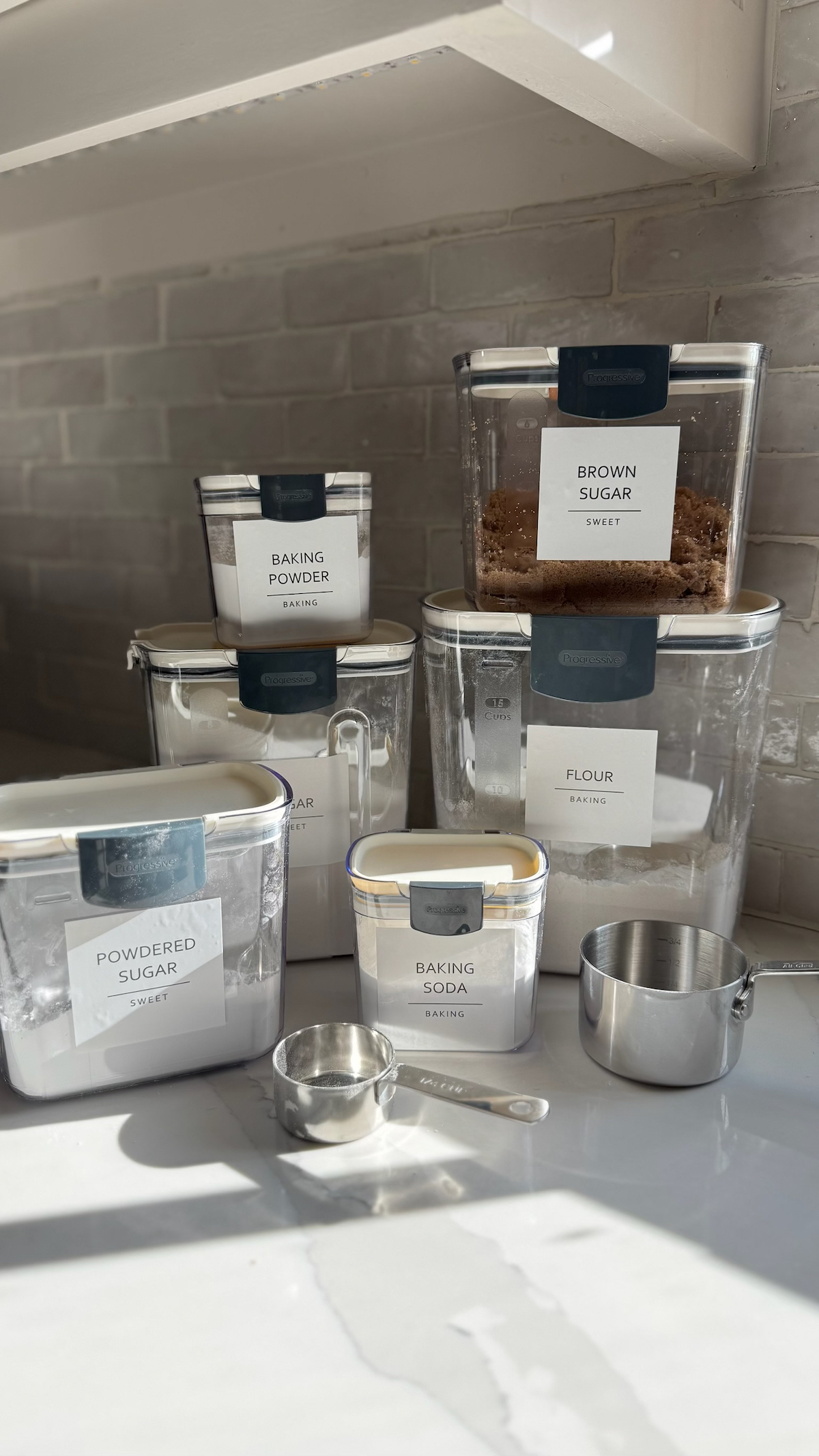 brighton butler Amazon Organizing Containers for Baking