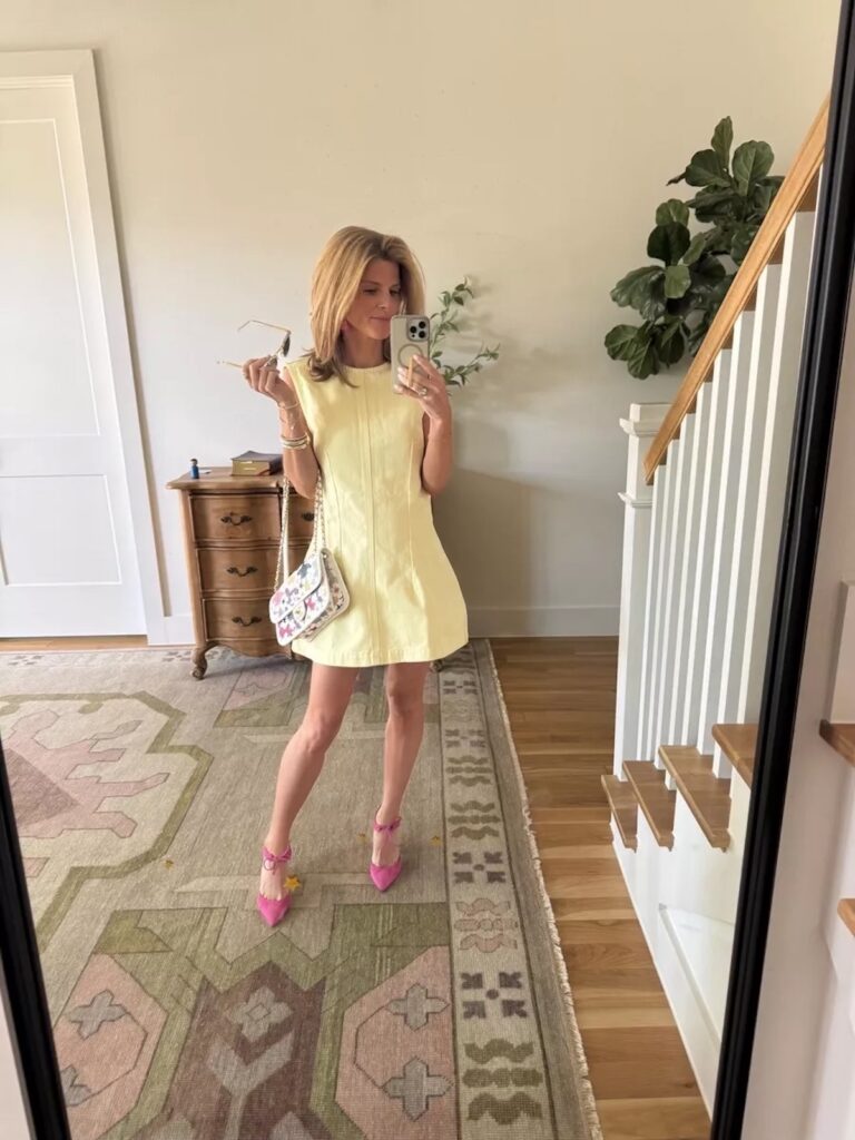 Lolita Denim Mini Dress Butter