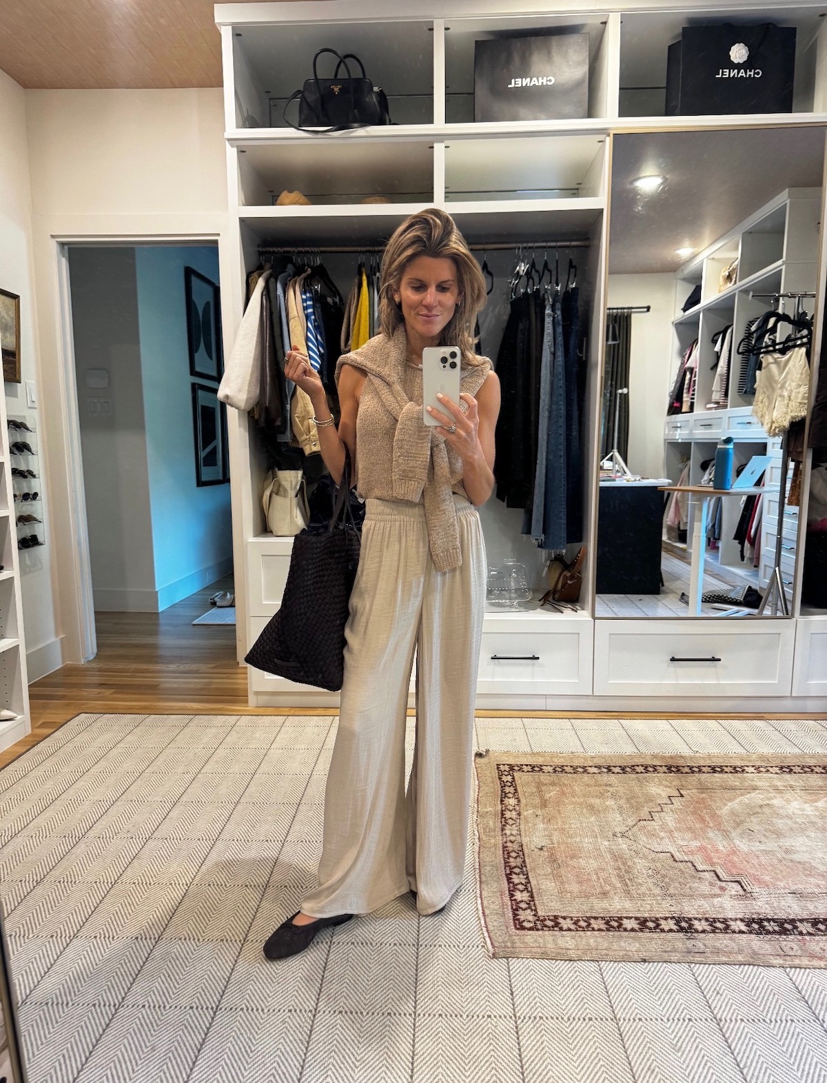 brighton butler Flowy Wide Leg Pants