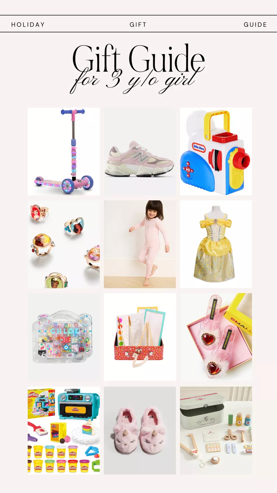 brighton butler gift guide for 3 year old girl