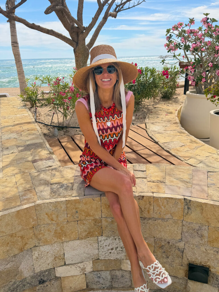 Crochet Vacation Mini Dress